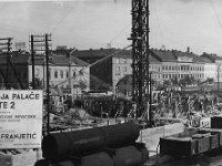 Izgradnja pošte u Branimirovoj 1940. godine